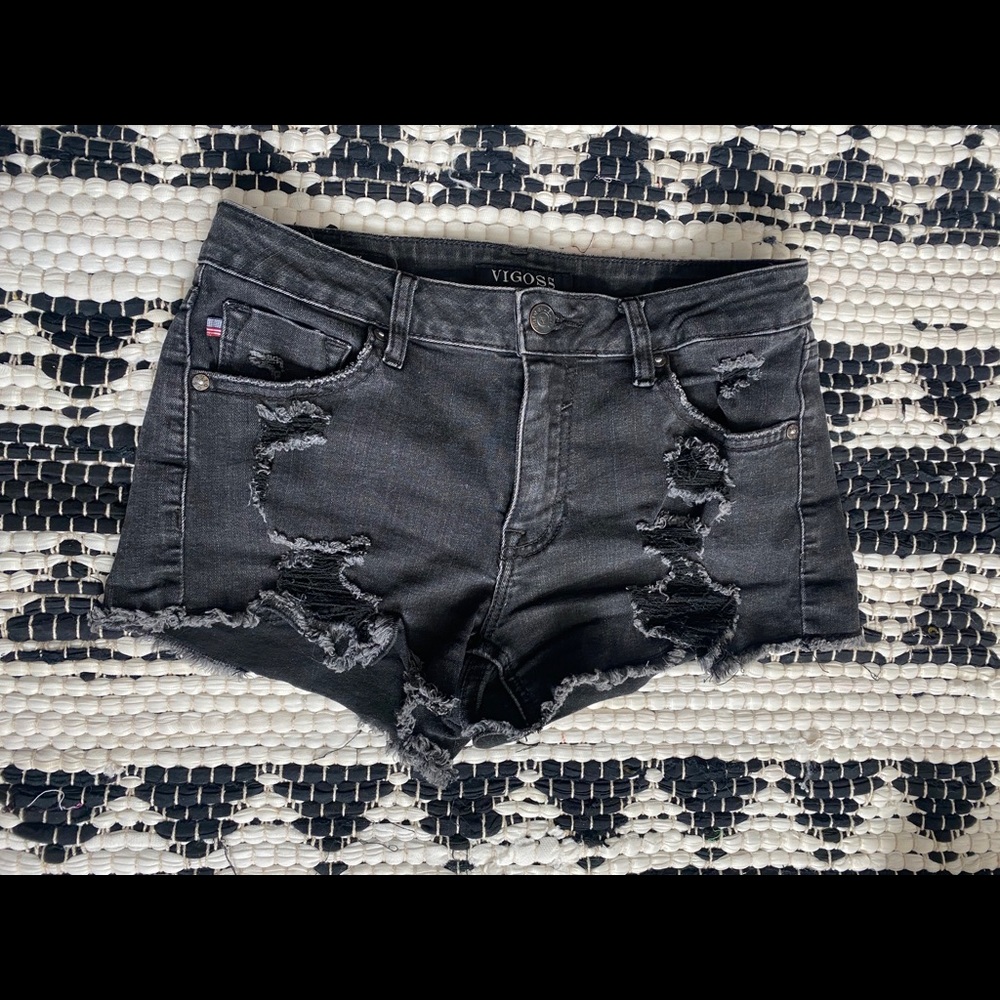 Black shorts